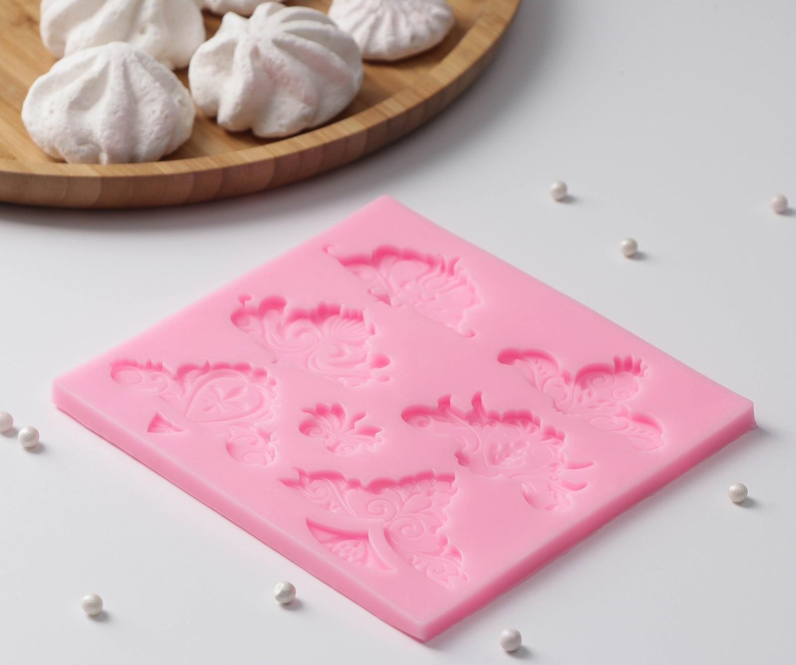 Молд «Валери», 13,6×12,6×0,8 см, цвет МИКС