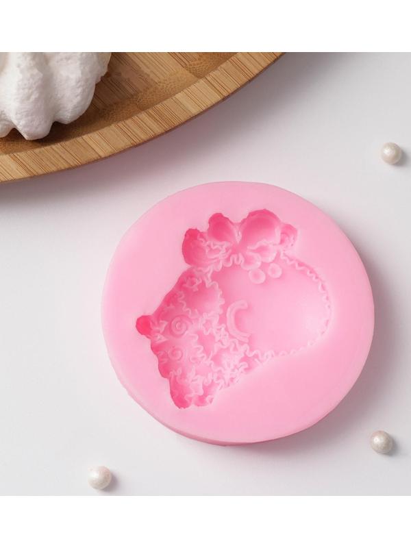 Молд «Долли», 6,2×6,2×1,1 см, цвет МИКС