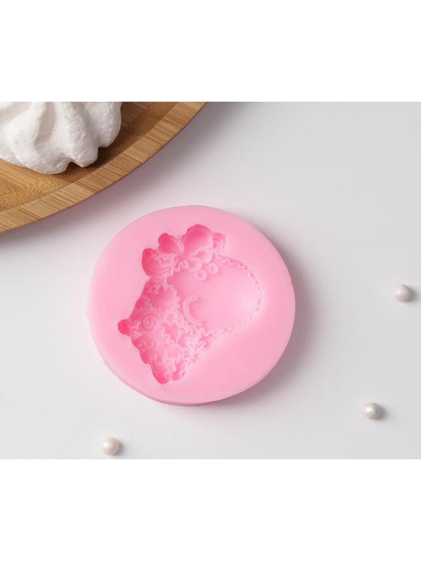 Молд «Долли», 6,2×6,2×1,1 см, цвет МИКС