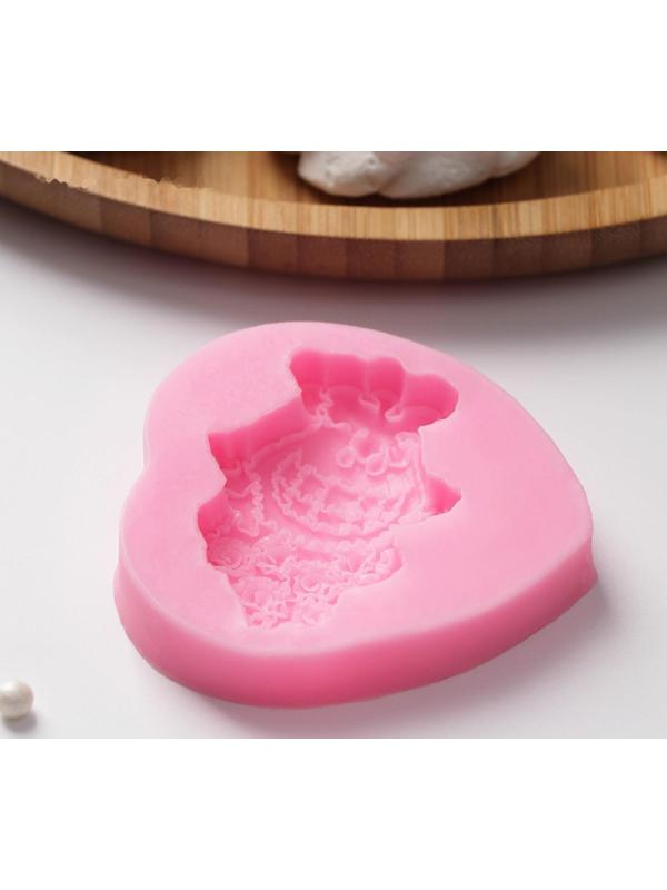 Молд «Куколка», 6,5×6,8×1,3 см, цвет МИКС