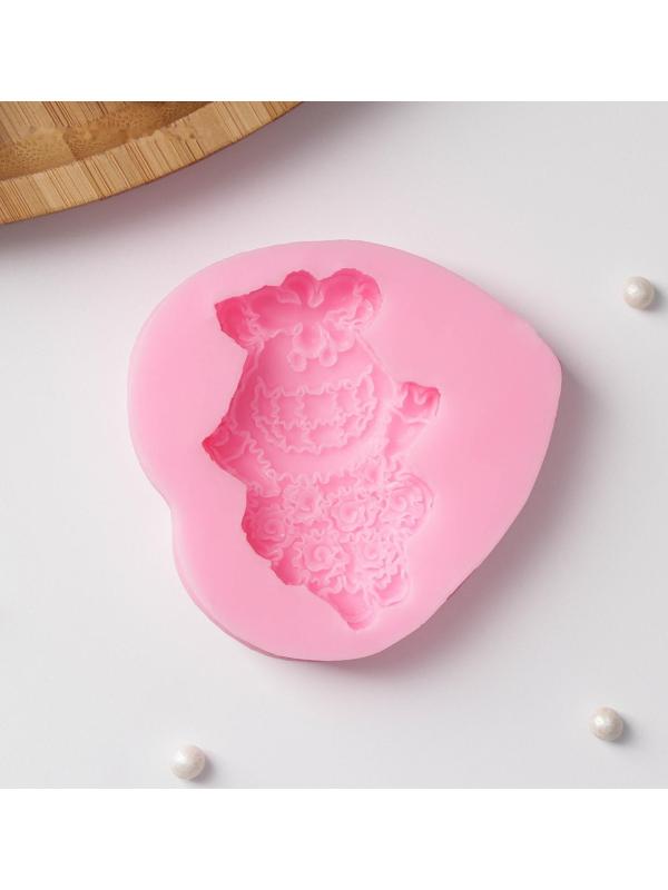 Молд «Куколка», 6,5×6,8×1,3 см, цвет МИКС