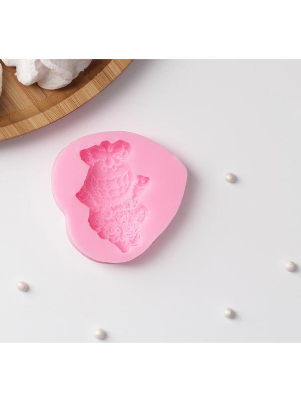 Молд «Куколка», 6,5×6,8×1,3 см, цвет МИКС