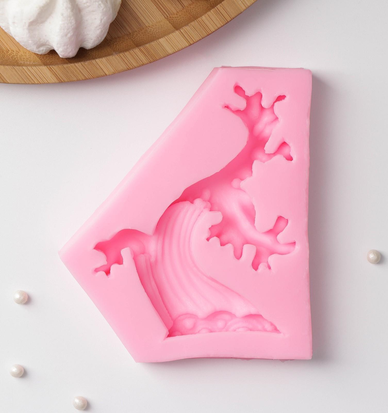 Молд «Дерево», 10,4×9×1,5 см, цвет МИКС