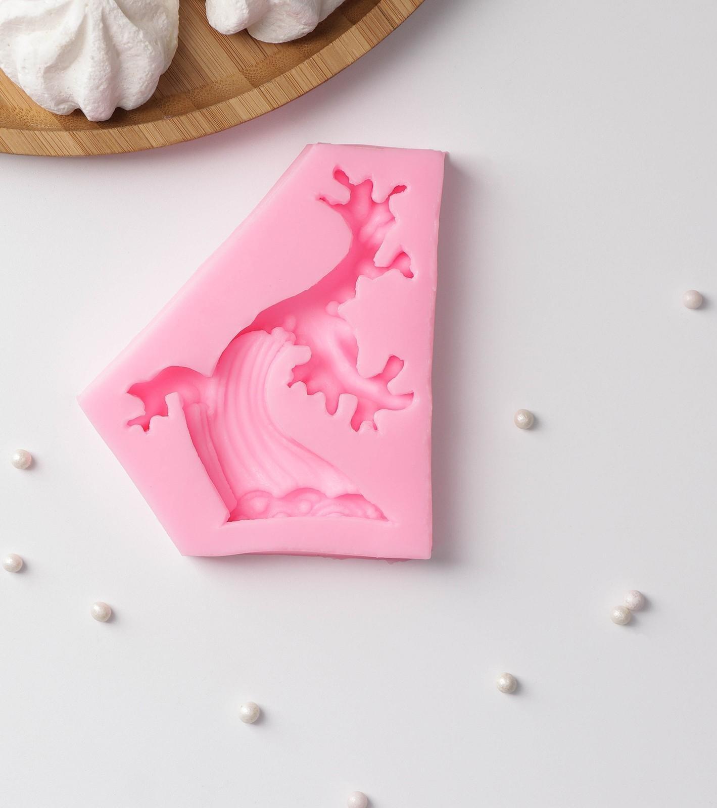 Молд «Дерево», 10,4×9×1,5 см, цвет МИКС