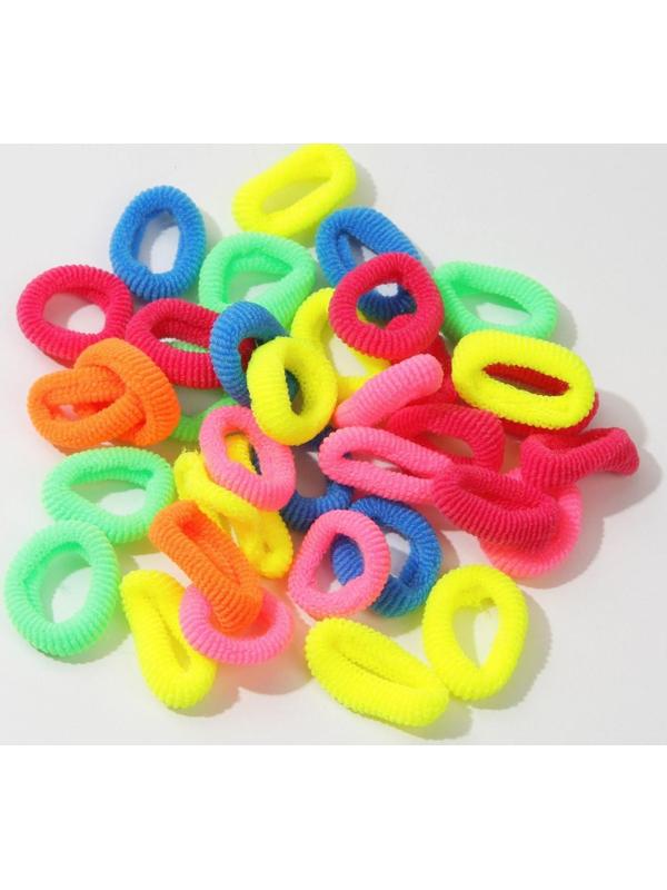 Резинки для волос «Забавный корги», 80 шт.