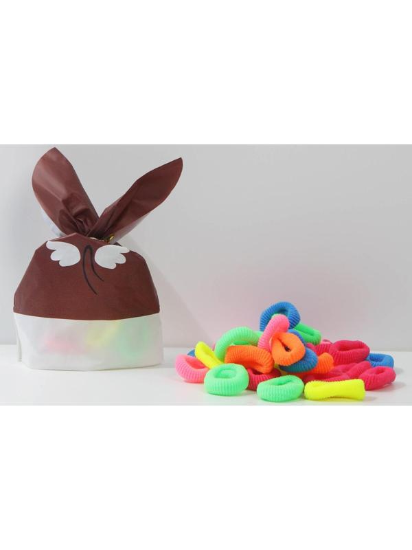 Резинки для волос «Забавный корги», 80 шт.