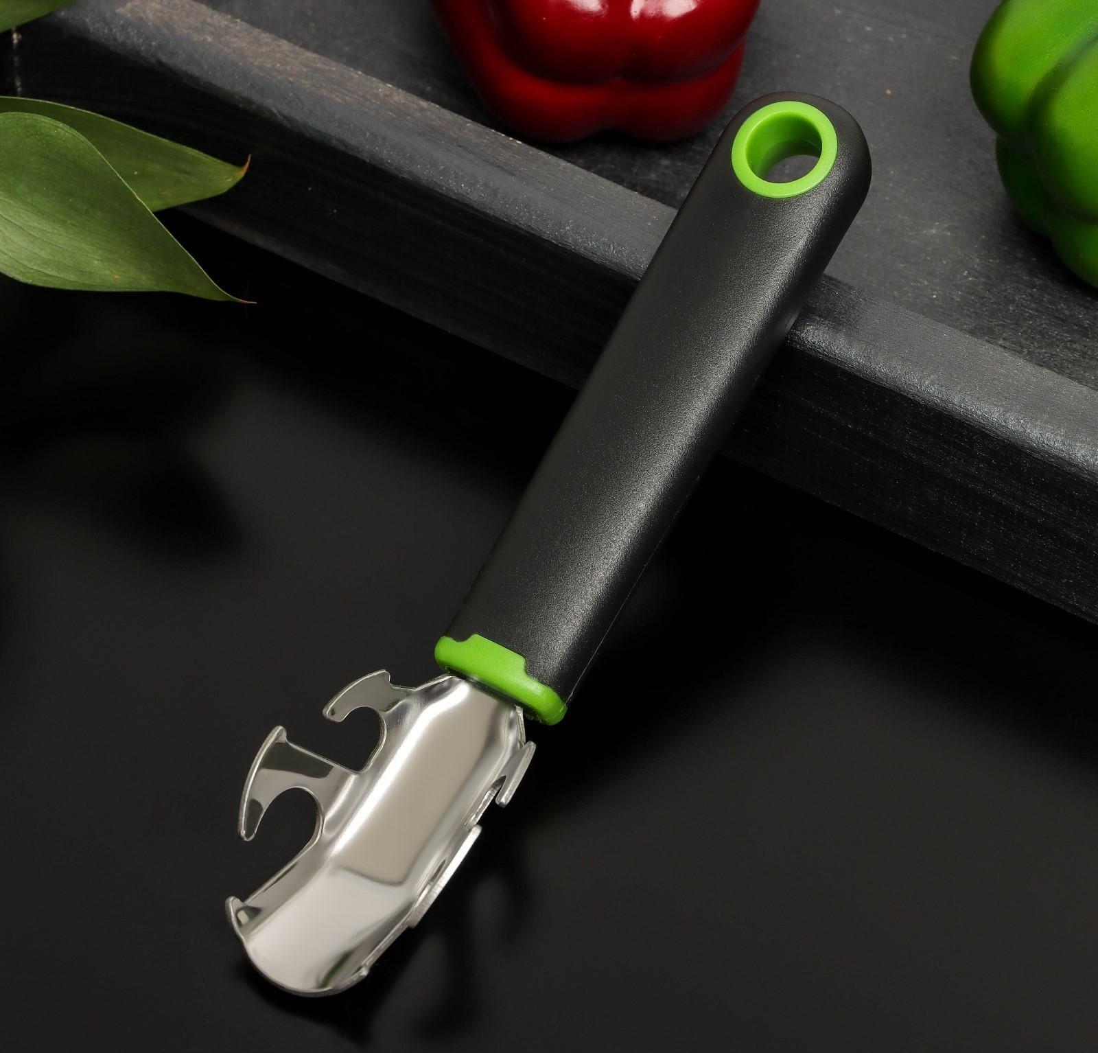 Держатель для сковороды Доляна Lime, 18×4×3 см, цвет чёрный