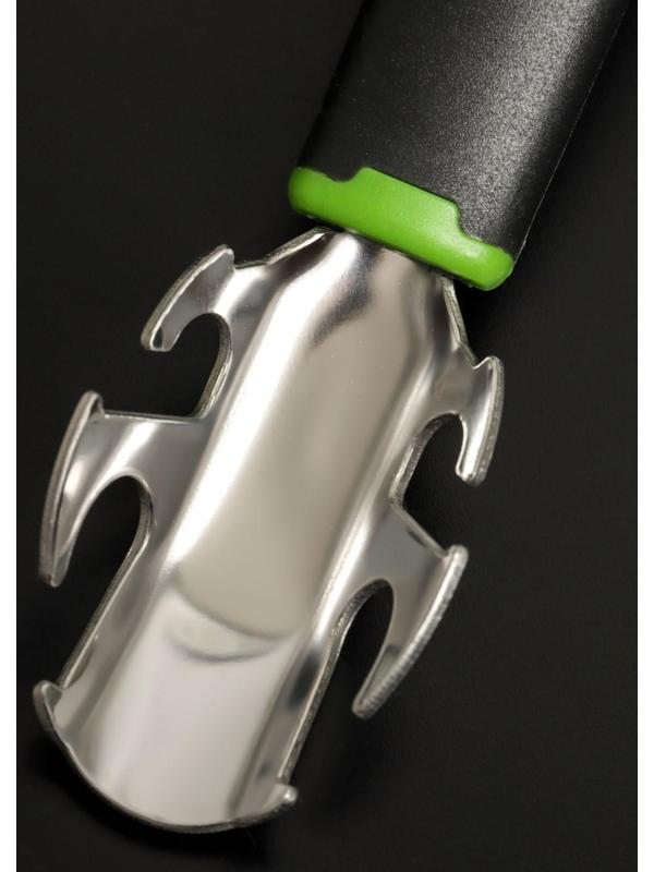 Держатель для сковороды Доляна Lime, 18×4×3 см, цвет чёрный