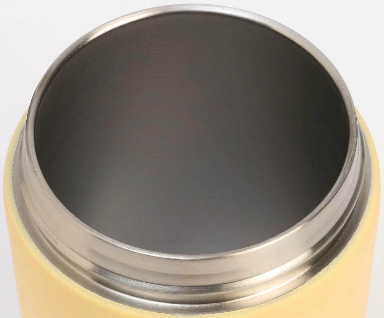 Термокружка, серия: Shool, Thank you, 500 мл, сохраняет тепло 6 ч, жёлтая