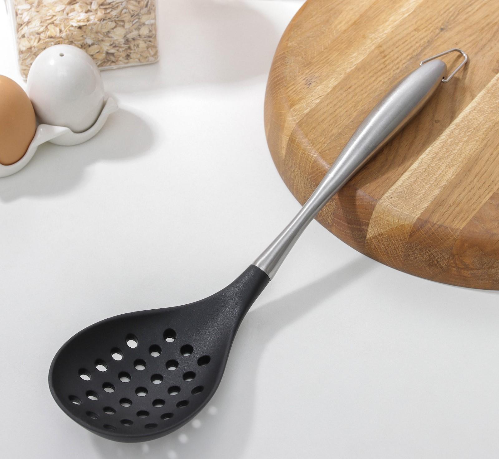 Шумовка Titan, нержавеющая сталь, TPR