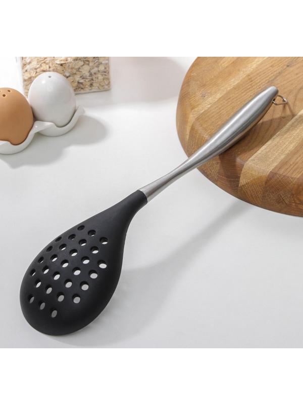 Шумовка Titan, нержавеющая сталь, TPR