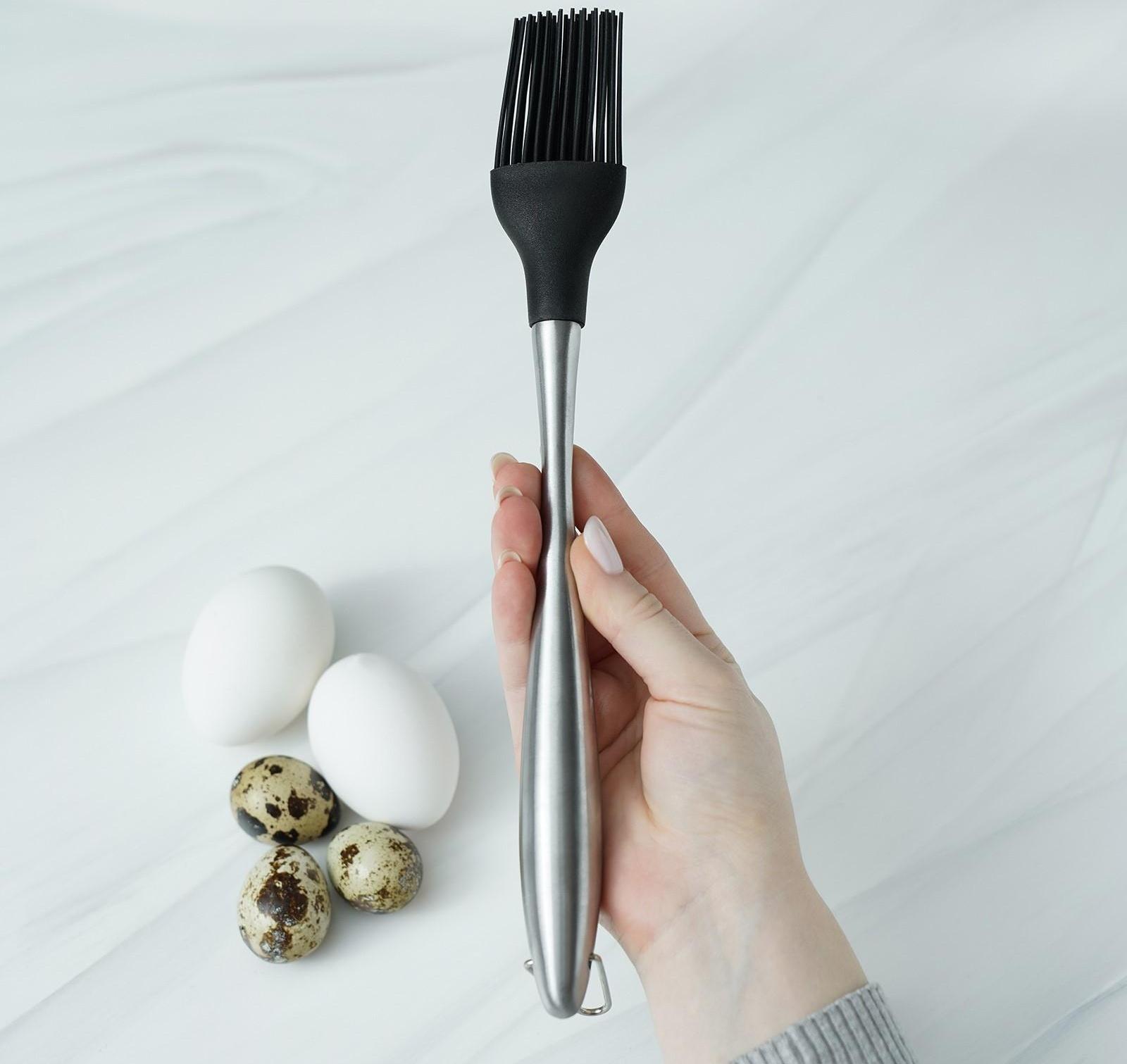 Кисть кулинарная Titan, 28 см, нержавеющая сталь