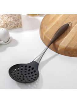 Шумовка Brownie, нержавеющая сталь, TPR