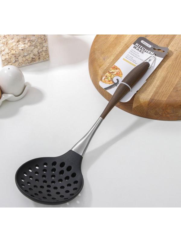 Шумовка Brownie, нержавеющая сталь, TPR