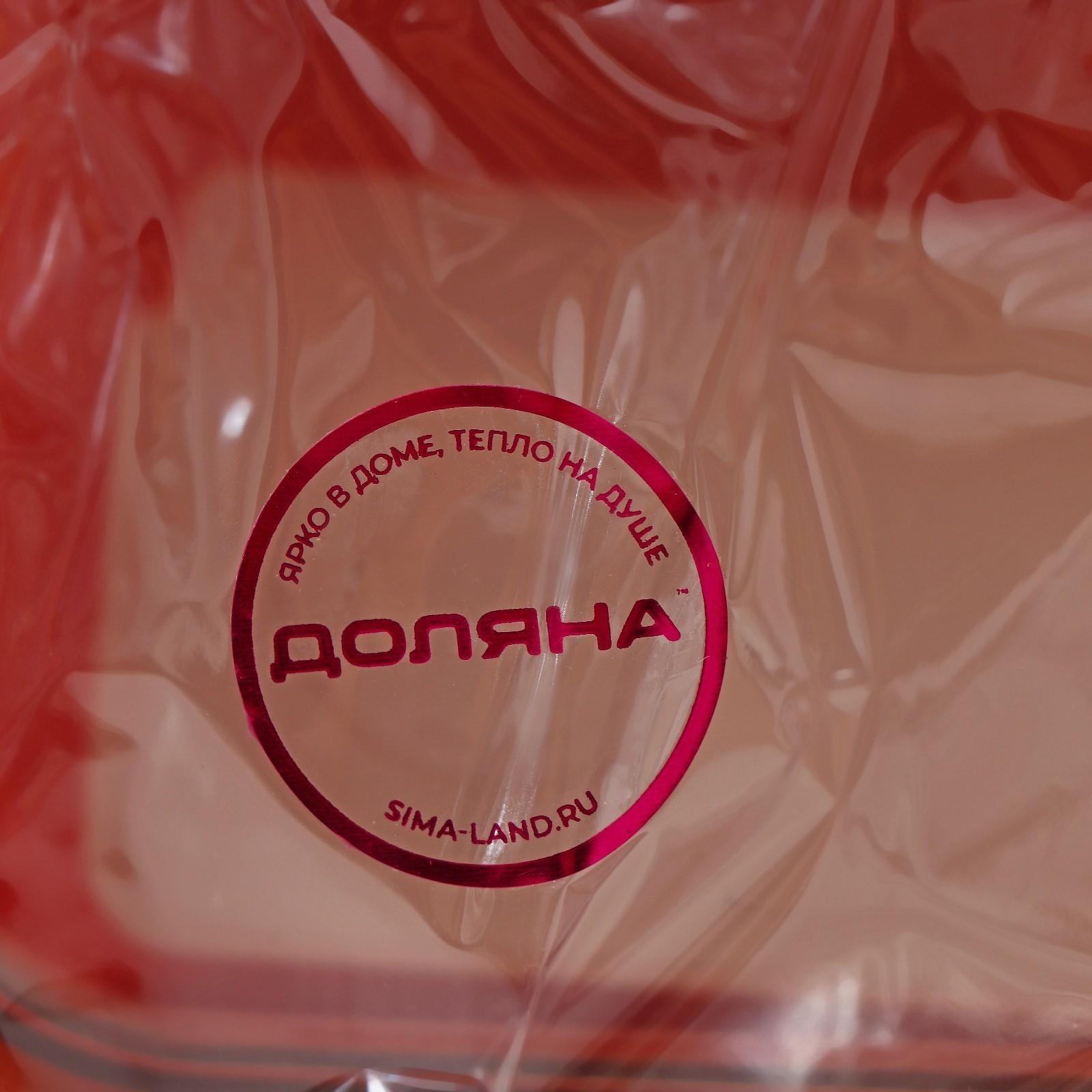 Ланч-бокс пластиковый «Классика», 2 отделения, 18×18×6 см, цвет МИКС