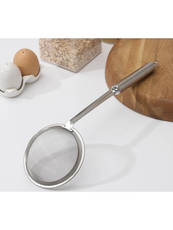 Сито Magistro Steel, для снятия пены, 33×11 см