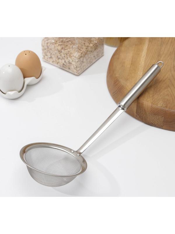 Сито Magistro Steel, для снятия пены, 33×11 см