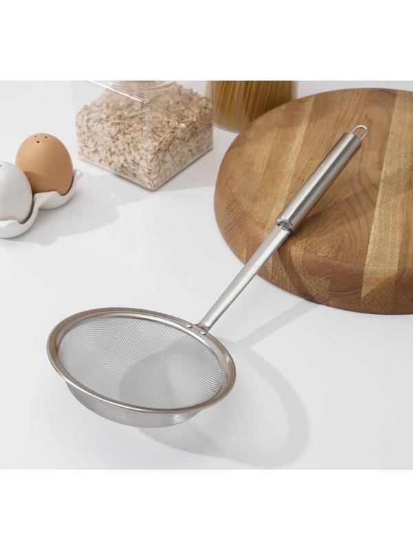 Сито Magistro Steel, для снятия пены, 36,5×14 см