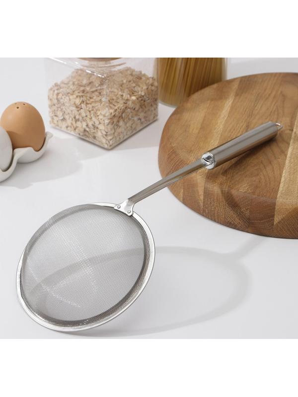 Сито Magistro Steel, для снятия пены, 36,5×14 см