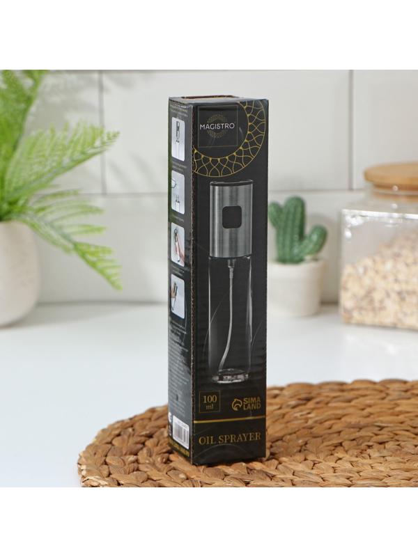 Распылитель для масла и уксуса Steel, 100 мл