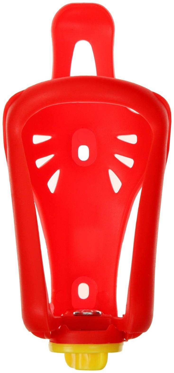 Флягодержатель Dream Bike, пластик, цвет красный (без крепёжных болтов)