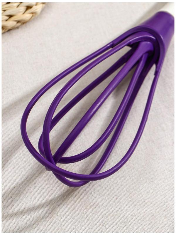 Венчик кулинарный Доляна «Краски», раздвижной механизм, цвет МИКС