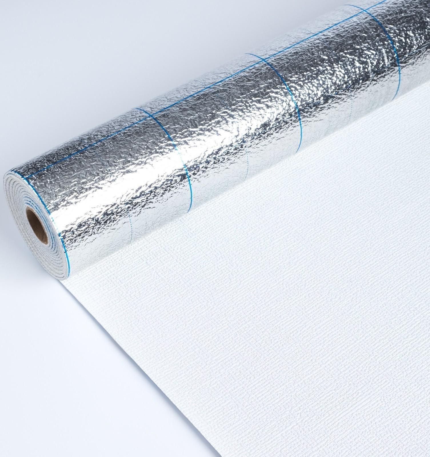 Панель ПВХ самоклеящаяся в рулоне белая, 2,8м, 50см, толщ2мм