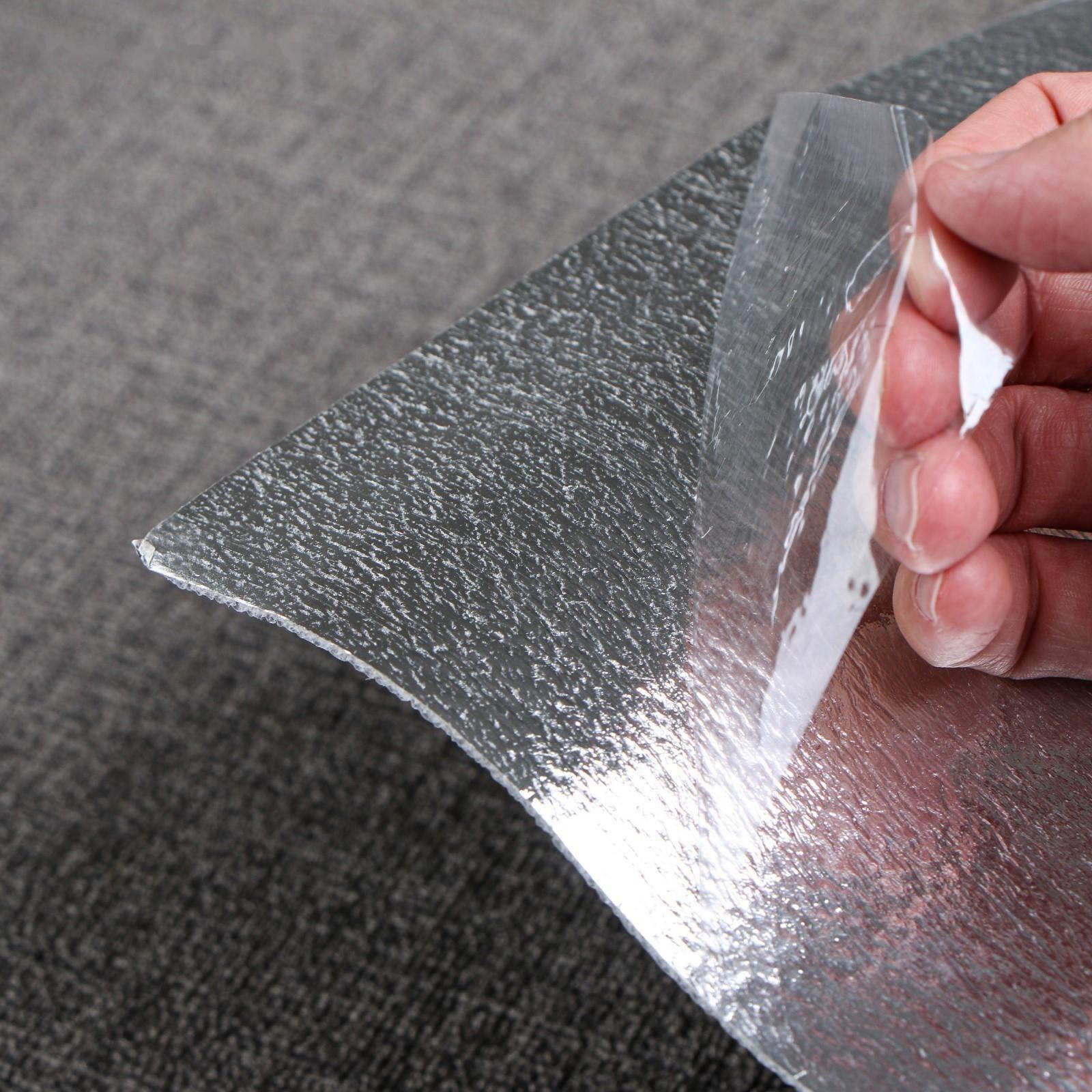 Панель ПВХ самоклеящаяся в рулоне синяя, 2,8м, 50см, толщ2мм