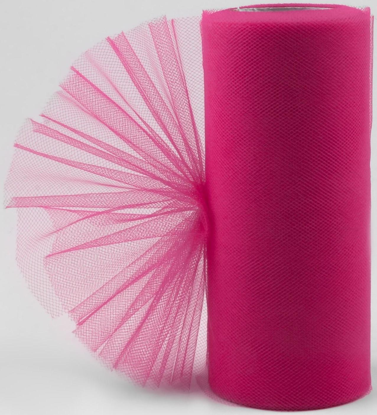 Фатин, 15 см, 11 ± 1 г/кв.м, 23 ± 1 м, цвет ярко-розовый №22