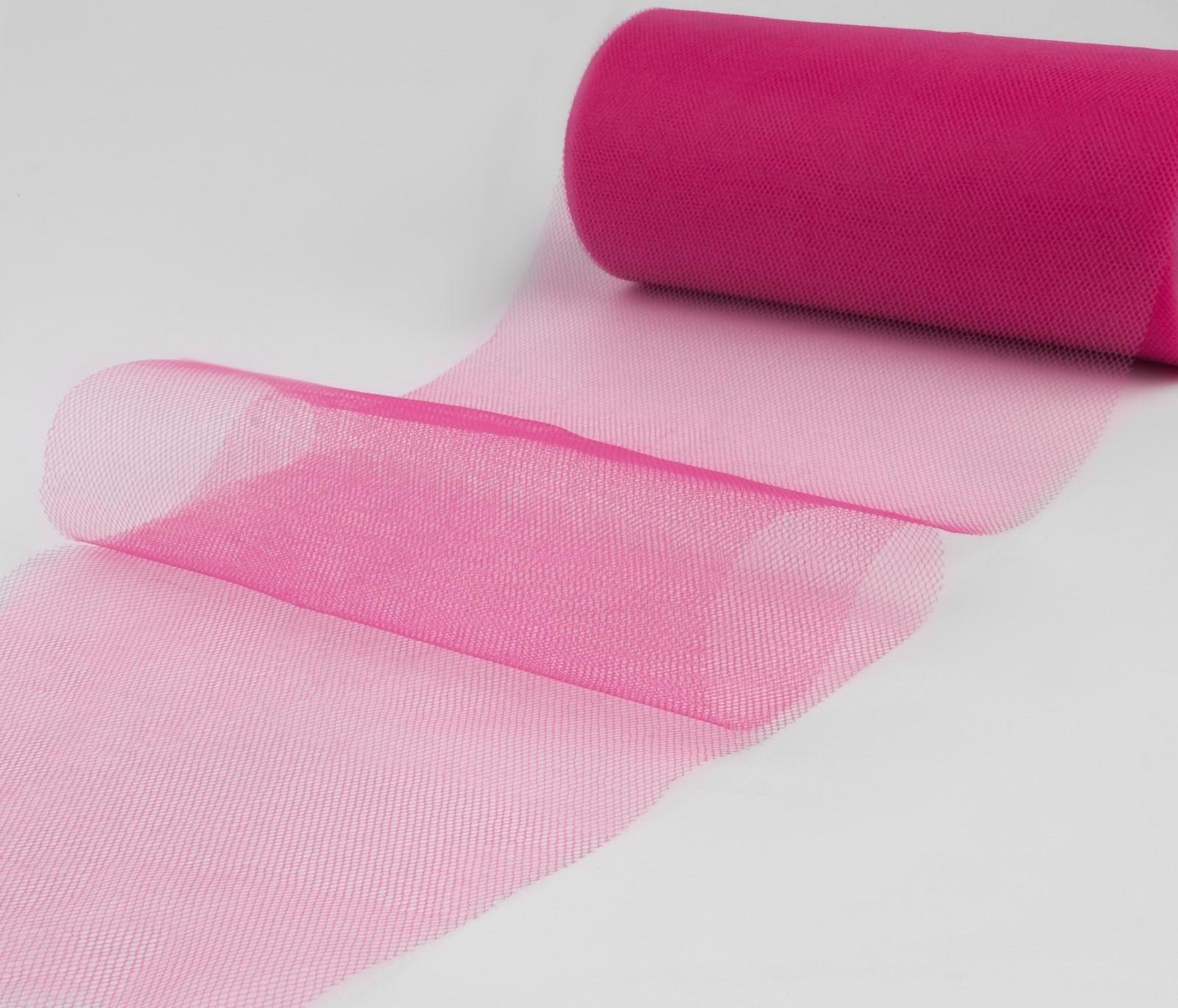 Фатин, 15 см, 11 ± 1 г/кв.м, 23 ± 1 м, цвет ярко-розовый №22