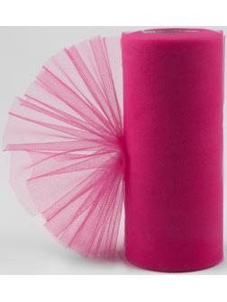 Фатин, 15 см, 11 ± 1 г/кв.м, 23 ± 1 м, цвет ярко-розовый №22