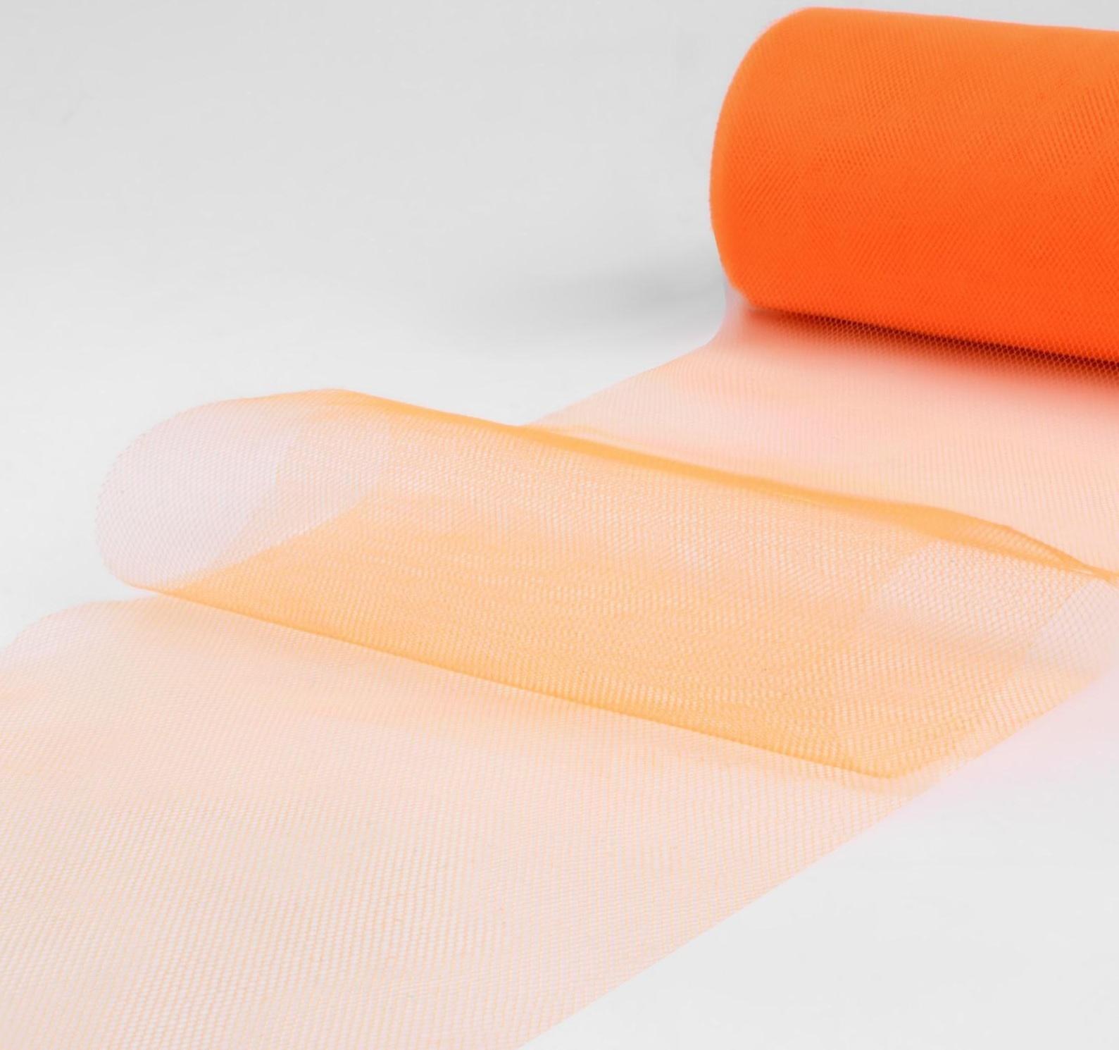 Фатин, 15 см, 11 ± 1 г/кв.м, 23 ± 1 м, цвет оранжевый №24