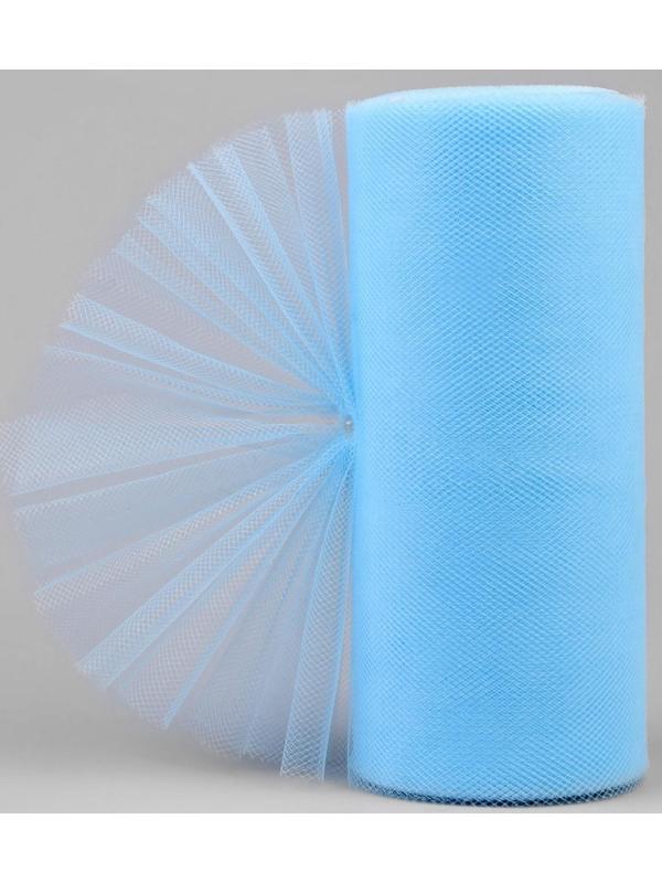 Фатин, 15 см, 11 ± 1 г/кв.м, 23 ± 1 м, цвет светло-голубой №32