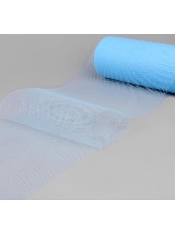 Фатин, 15 см, 11 ± 1 г/кв.м, 23 ± 1 м, цвет светло-голубой №32