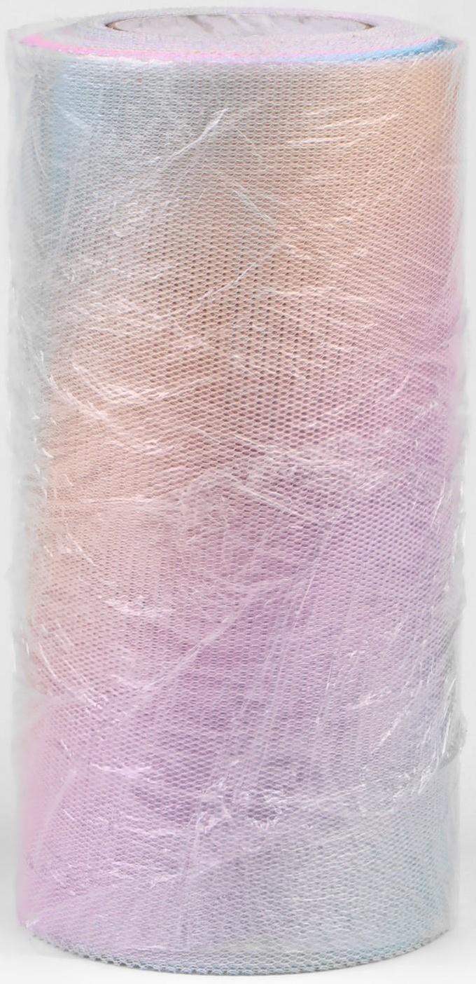 Фатин «Радуга», 15 см, 11 ± 1 г/кв.м, 23 ± 1 м, цвет разноцветный