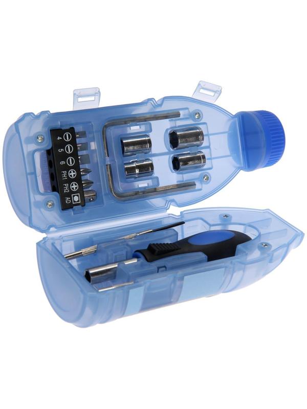 Набор инструментов ТУНДРА, подарочный пластиковый кейс 