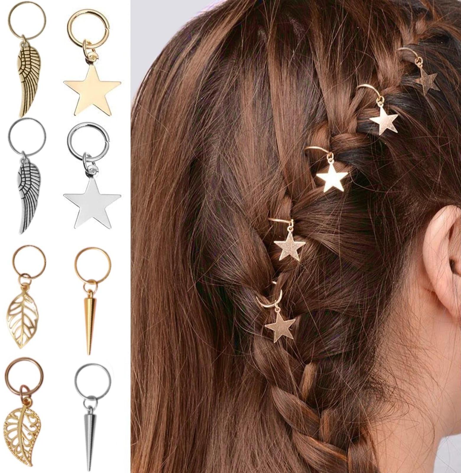 Декор для волос «Крылья», 4,1 × 1 см, 10 шт, цвет золотистый