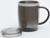 Термокружка, серия: Офис, 450 мл, сохраняет тепло 2 ч, 12 х 8.5 см, серая