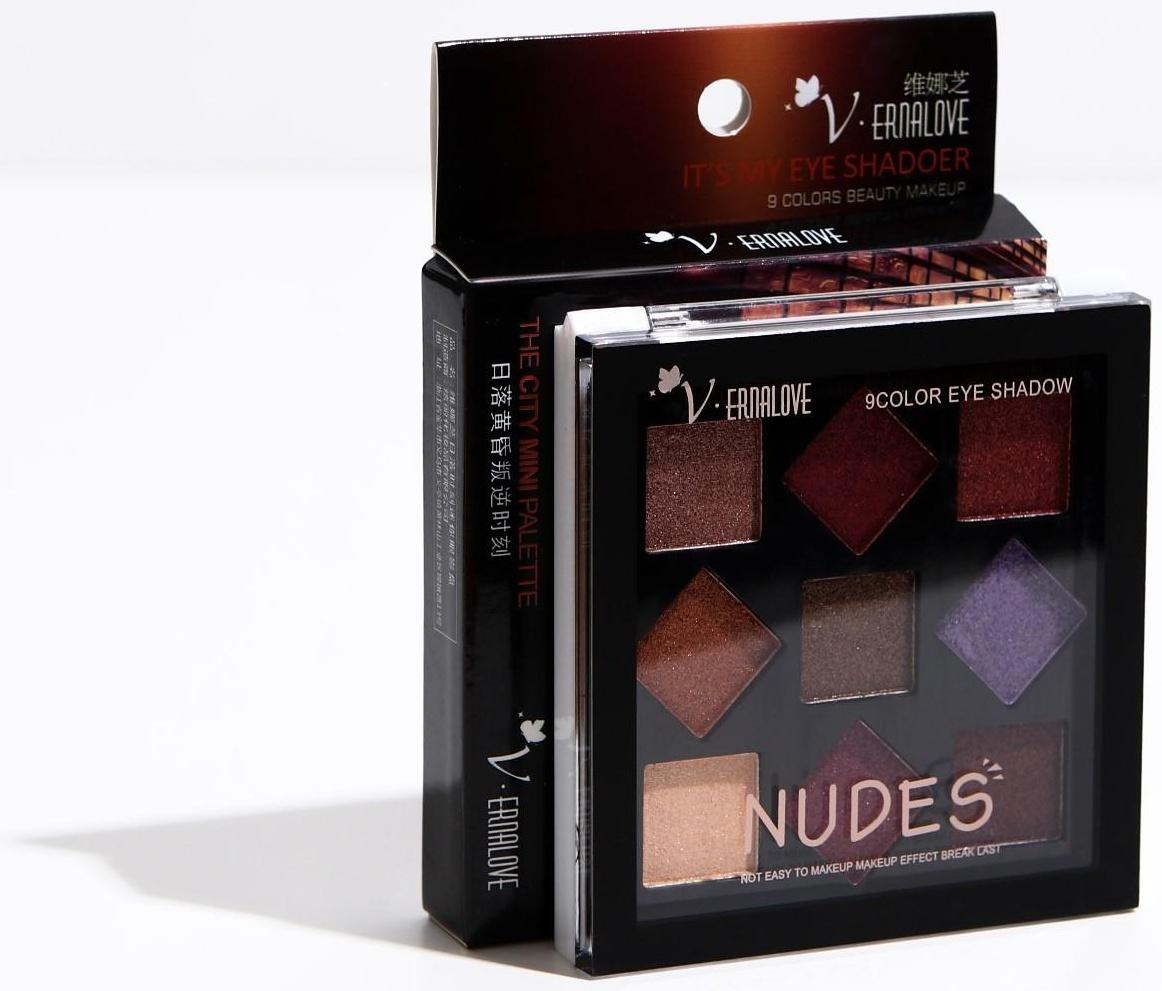 Набор теней для век, 9 цветов