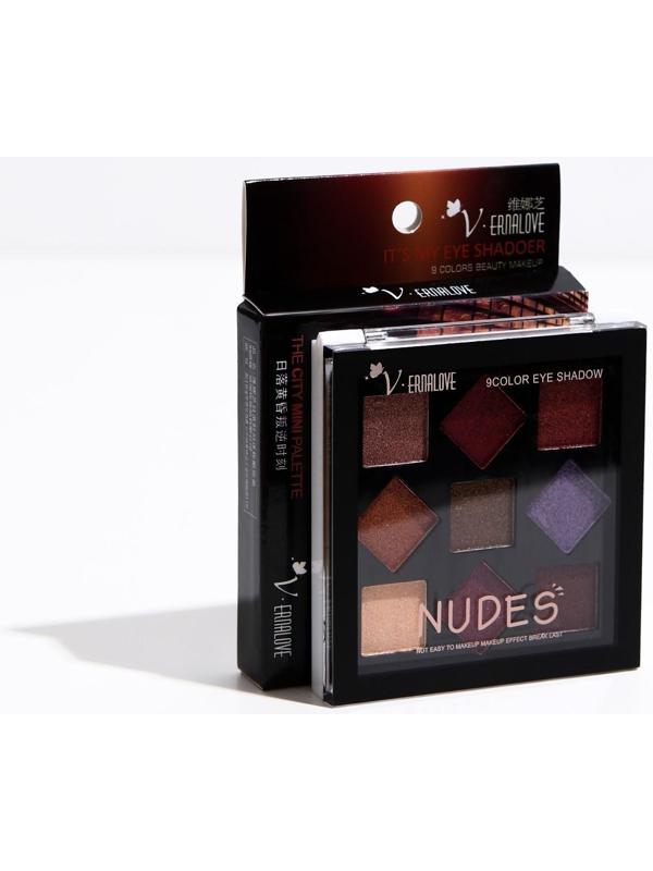 Набор теней для век, 9 цветов