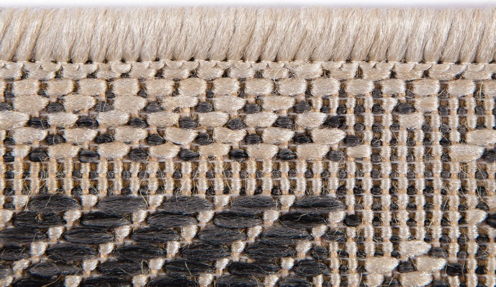 Ковер Циновка прямоугольный 80*150 см, e4255/a2/19, ПП 100%, джут