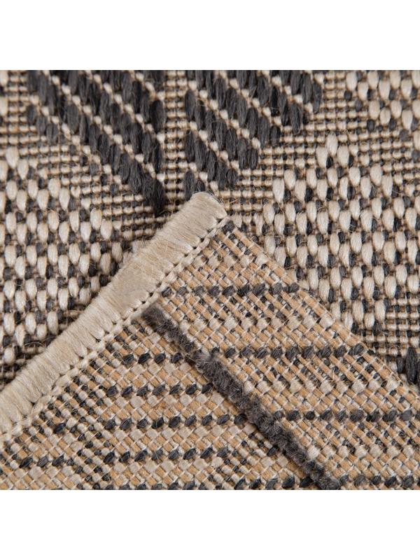 Ковер Циновка прямоугольный 80*150 см, e4255/a2/19, ПП 100%, джут