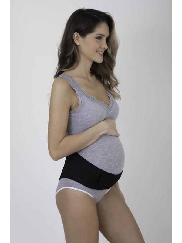 Пояс-корсет универсальный, эластичный, 125-135 см., цвет чёрный