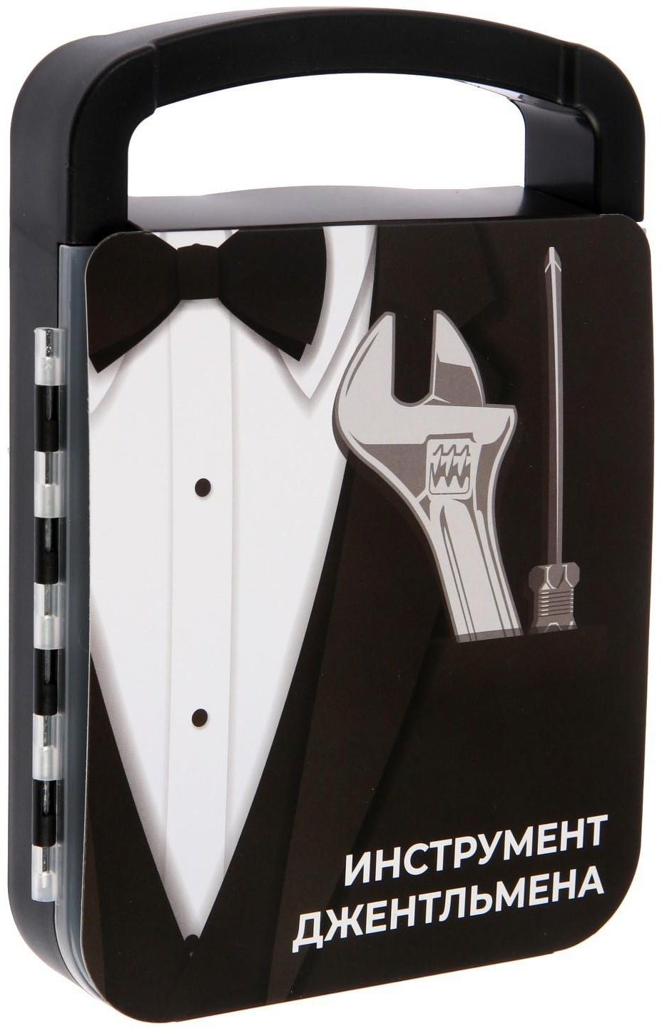 Набор инструментов ТУНДРА, подарочный пластиковый кейс, 22 предмета