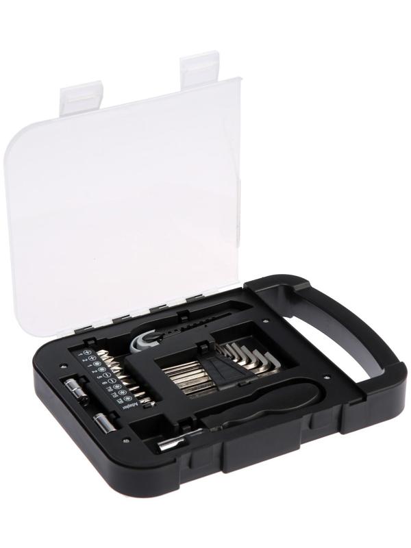 Набор инструментов ТУНДРА, подарочный пластиковый кейс, 22 предмета