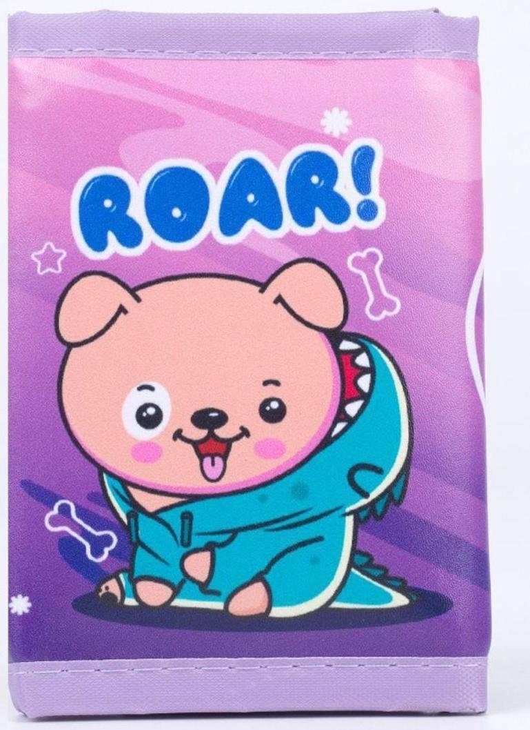 Кошелёк «Милые зверята» на липучке