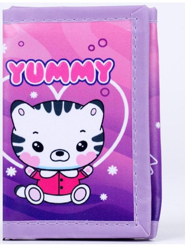 Кошелёк «Милые зверята» на липучке