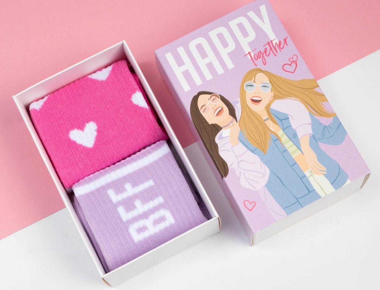 Набор женских носков KAFTAN Happy 2 пары, р-р 36-40