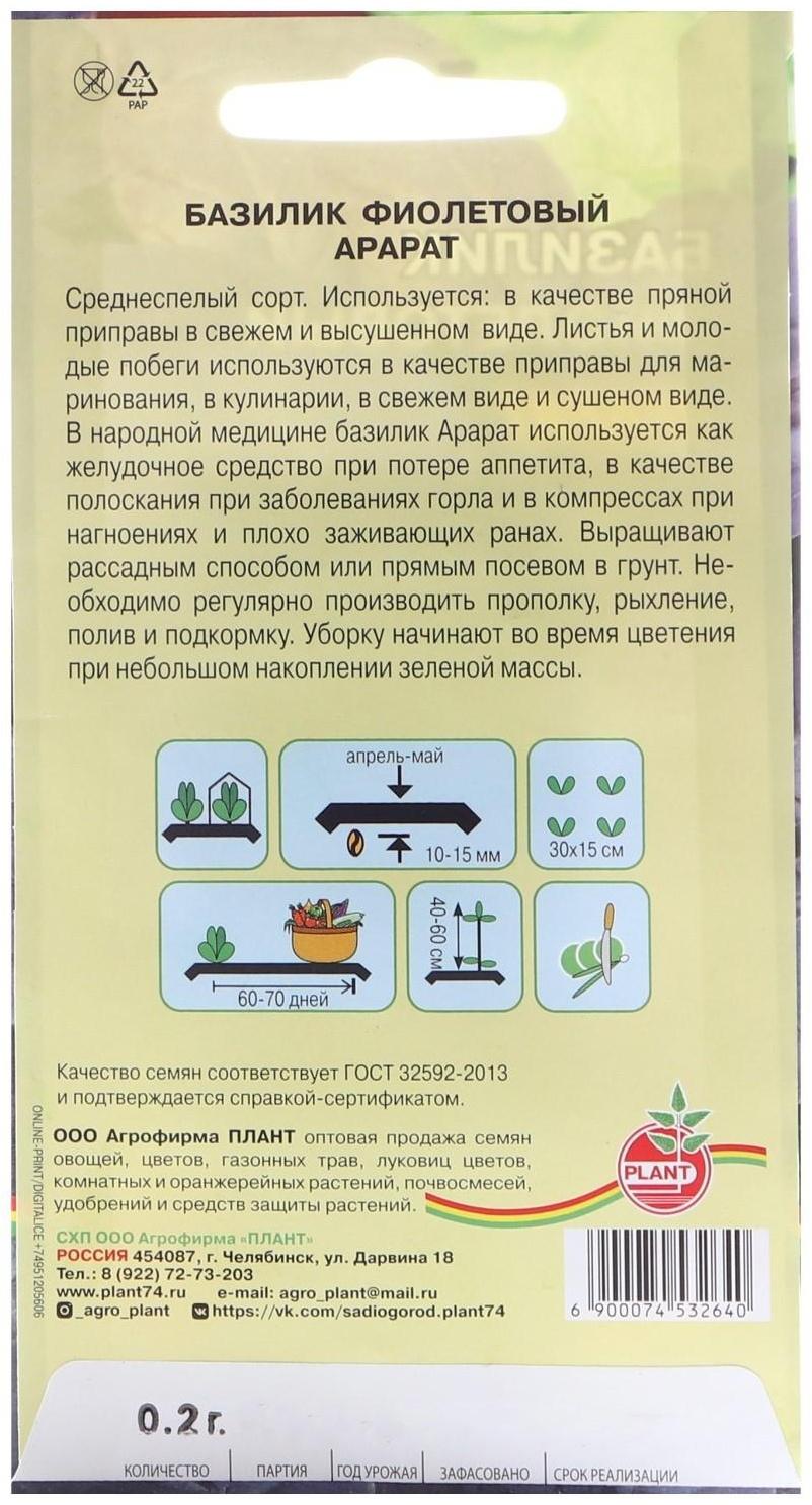 Семена Базилик 