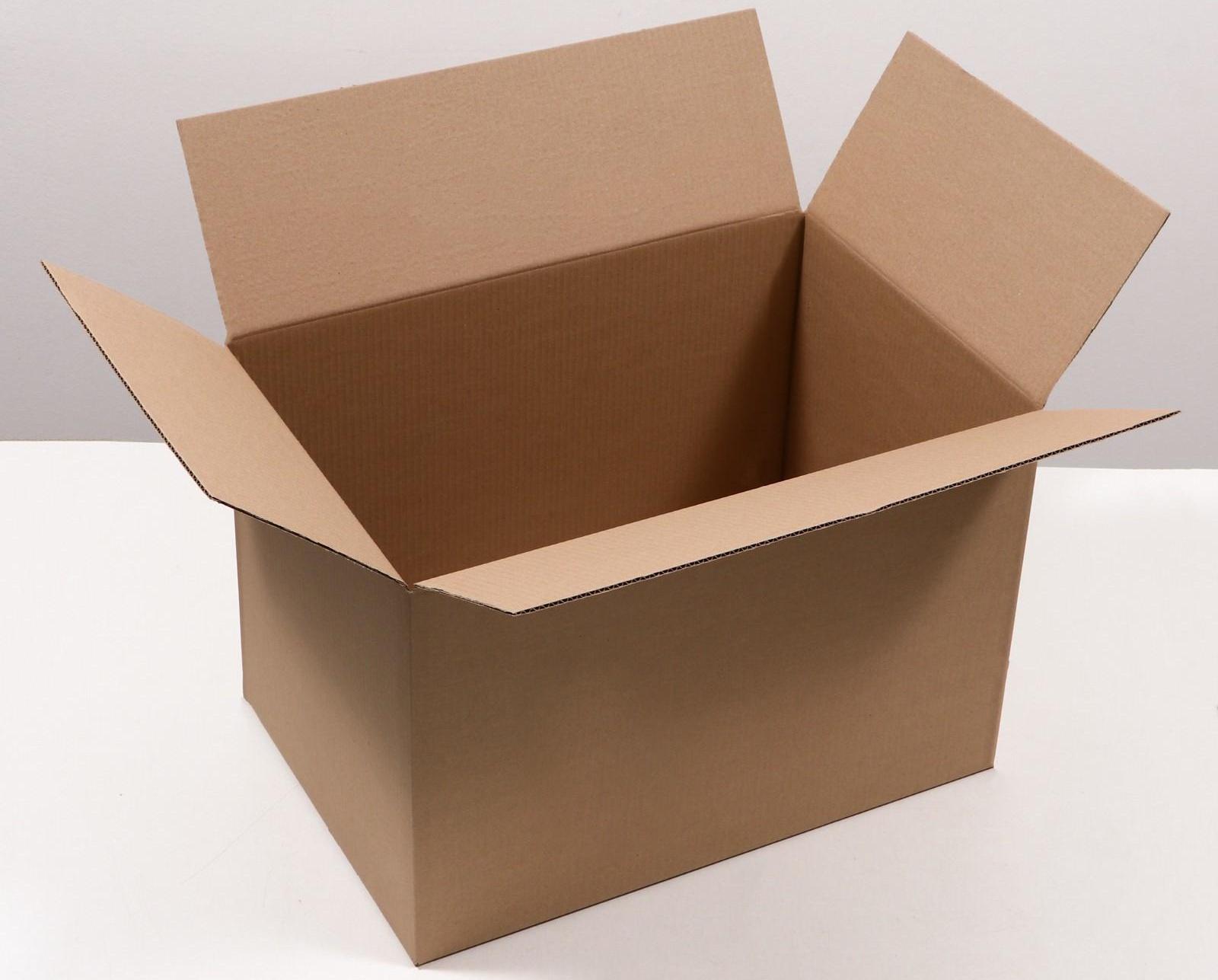 Коробка складная, бурая, 60 х 40 х 40 см